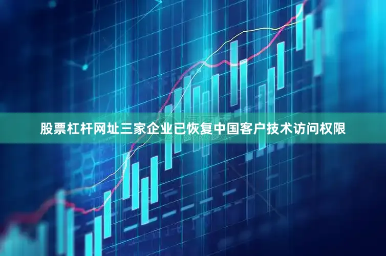 股票杠杆网址三家企业已恢复中国客户技术访问权限
