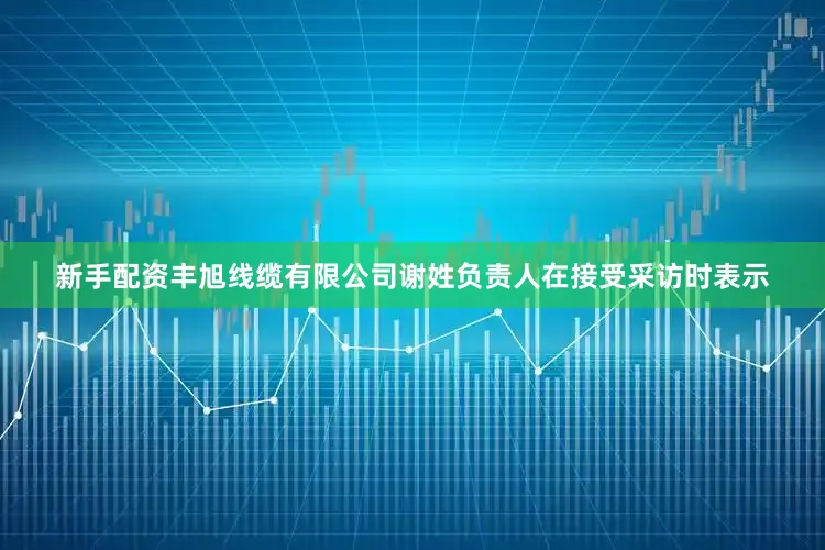 新手配资丰旭线缆有限公司谢姓负责人在接受采访时表示